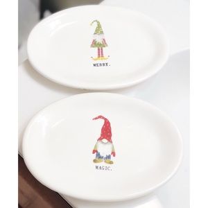 Rae Dunn Merry/Magic Oval Plates